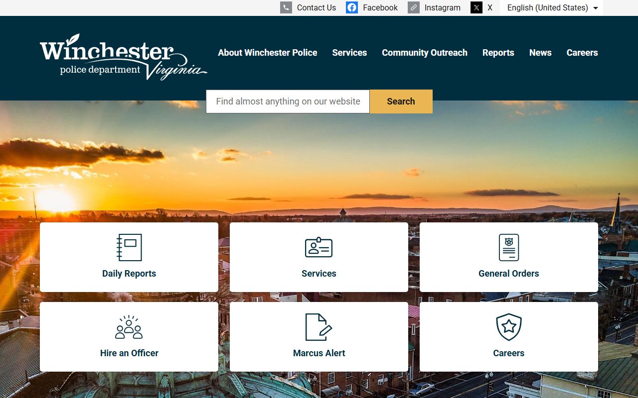 Winchester Police Department Winchester recent bookings page