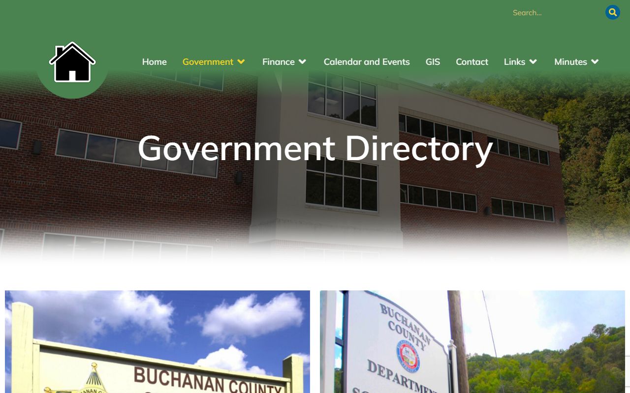 Buchanan County recent bookings page on the Buchanan County Sheriff Office directory