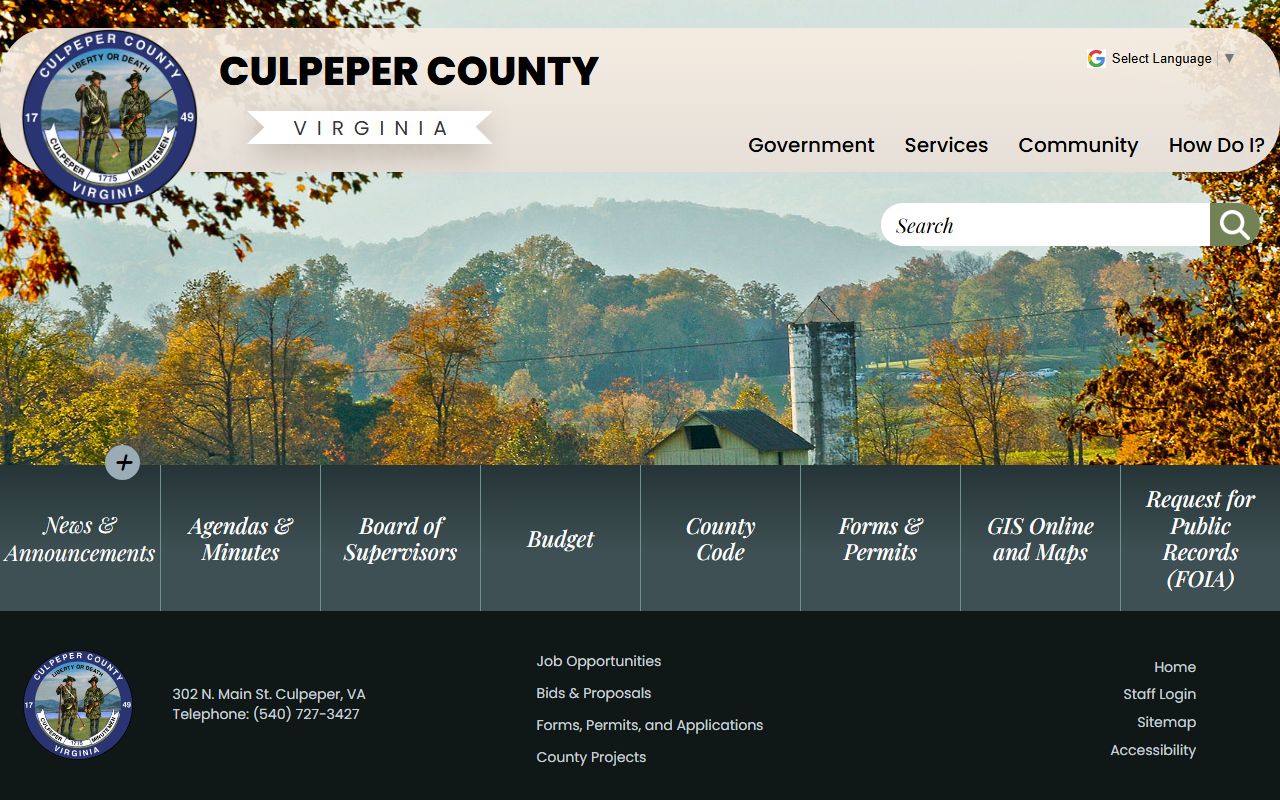 Culpeper County Government Culpeper County recent bookings