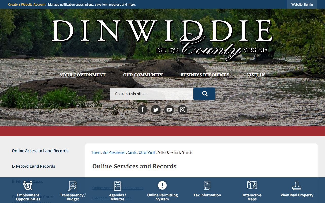 Dinwiddie County Online Services Records Dinwiddie County recent bookings