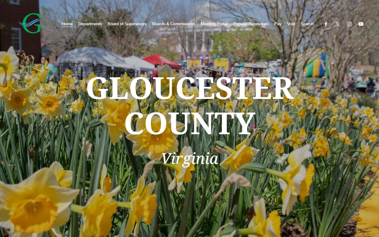 Gloucester County recent bookings page on the Gloucester County Sheriff Office site