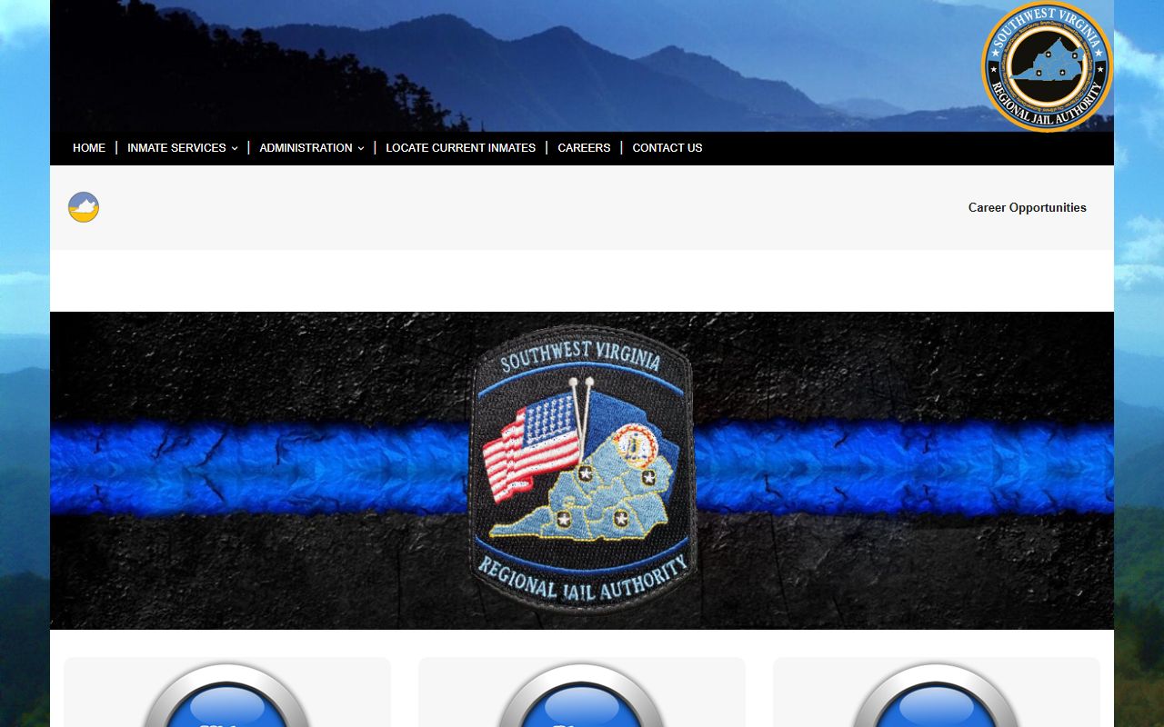 Lee County recent bookings page on the Southwest Virginia Regional Jail Authority site