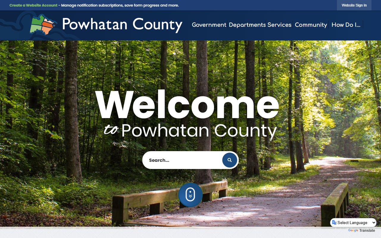 Powhatan County recent bookings page on the Powhatan County Sheriff Office site