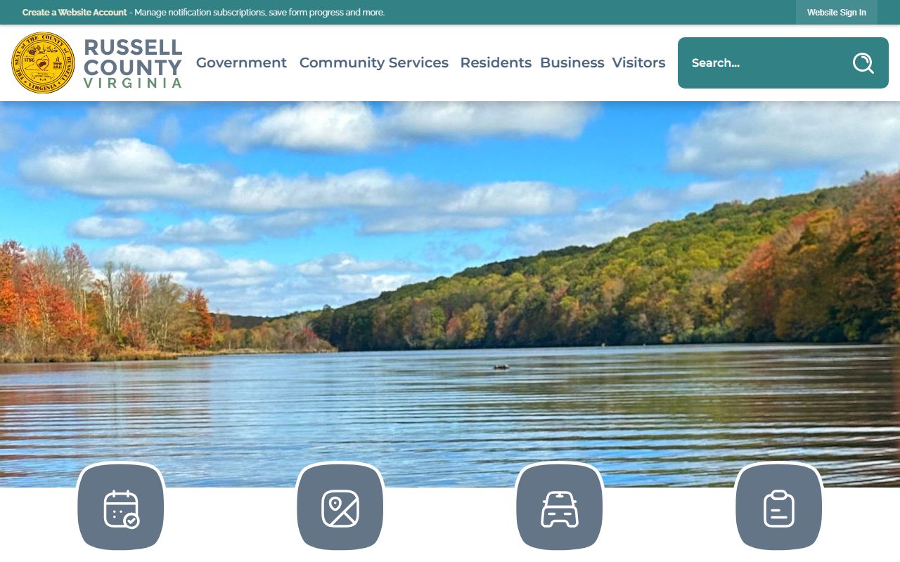 Russell County recent bookings page on the Russell County Sheriff Office site