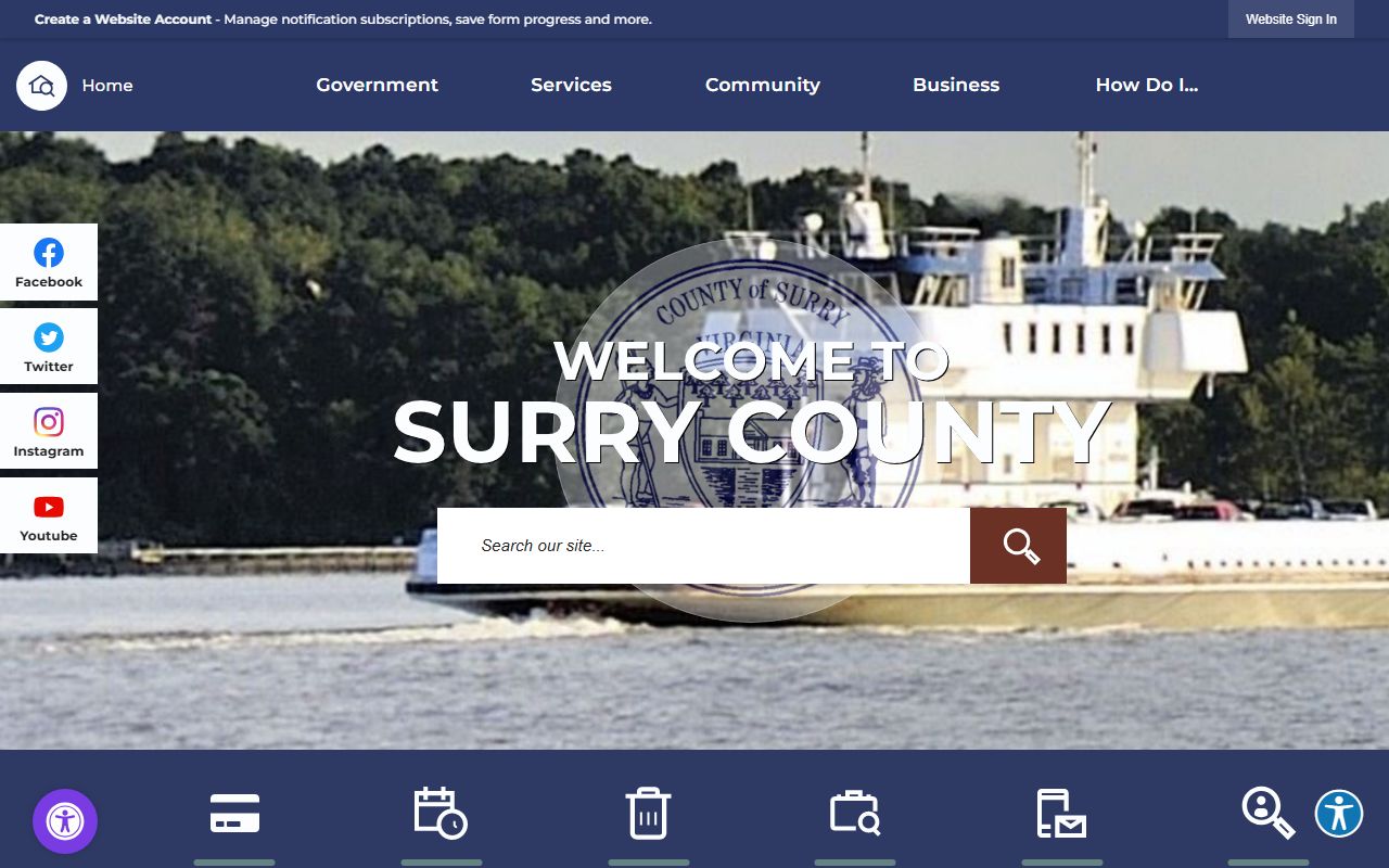 Surry County recent bookings page on the Surry County Sheriff Office site